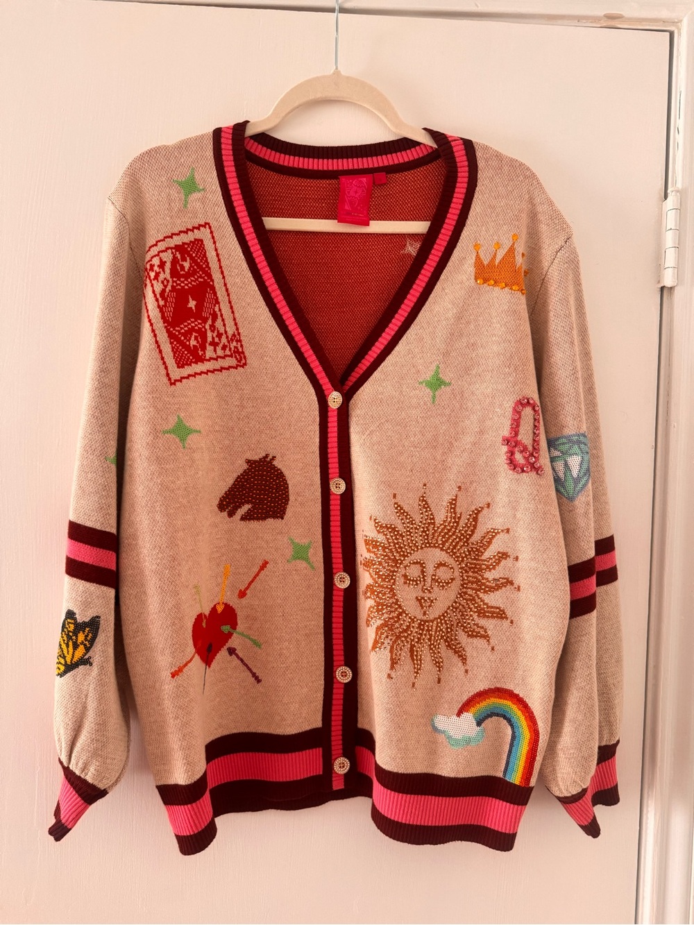 Queen of Sparkles Icon Cardigan